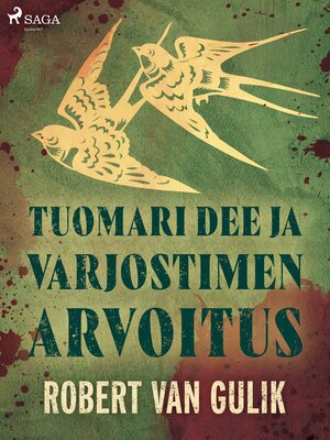 cover image of Tuomari Dee ja varjostimen arvoitus